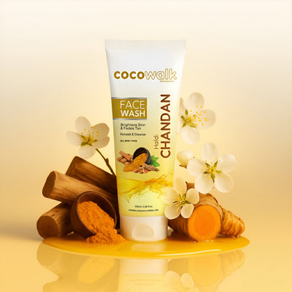 Co.Co.Walk Professional Haldi & Chandan Face Wash (100gm)