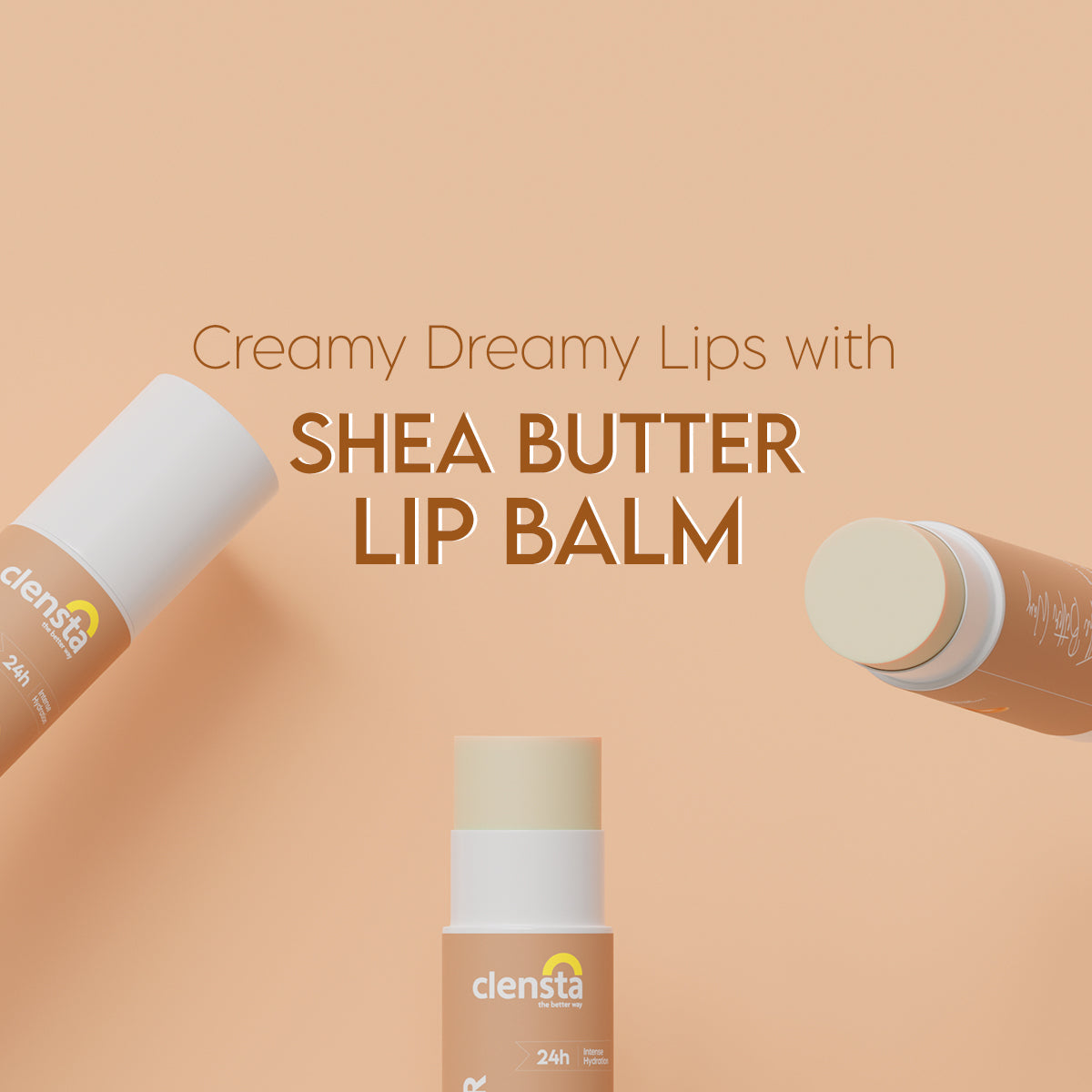 Clensta Shea Butter Lip Healer With Vitamin E Spf 30 (4.5 Gm)