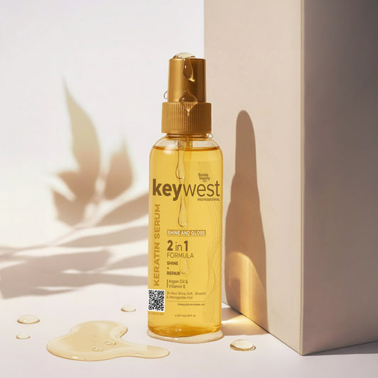 Keywest Professionals Shine and Gloss Hair Serum (100ml)