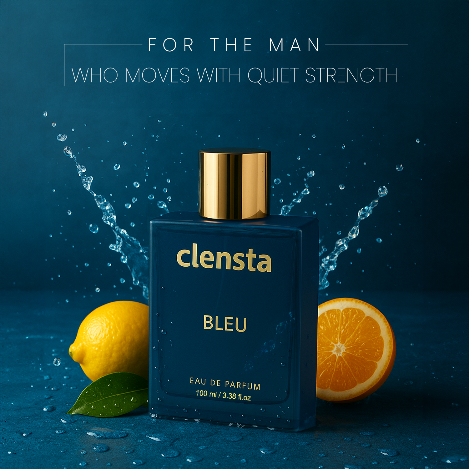 Clensta Bleu Perfume | Inspired by aqua & citrus accords of Bleu de Chanel | For Men | EDP 100ml