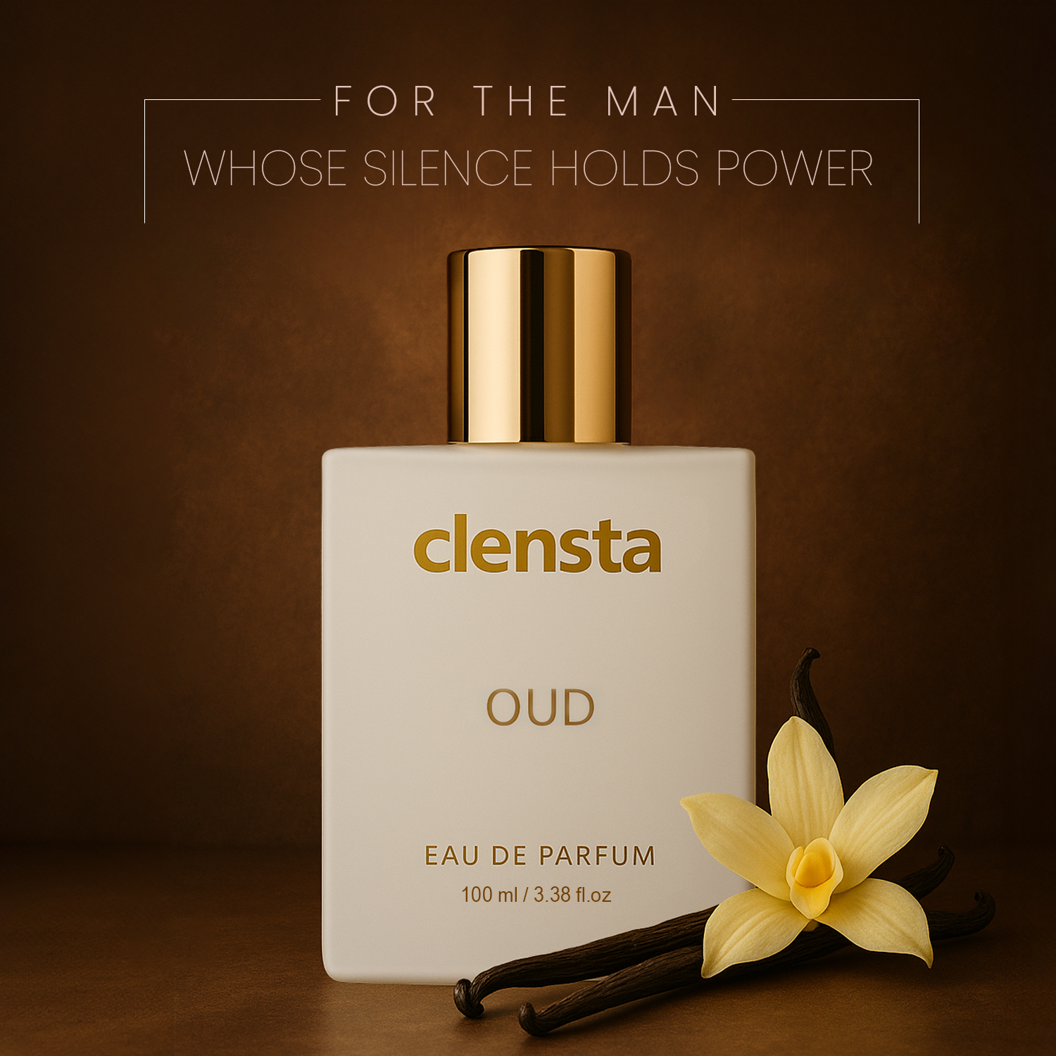 Clensta Oud Perfume | Inspired by Sweet & Vanilla Oud accords of Montale Paris White Aoud | For Men | EDP 100ml