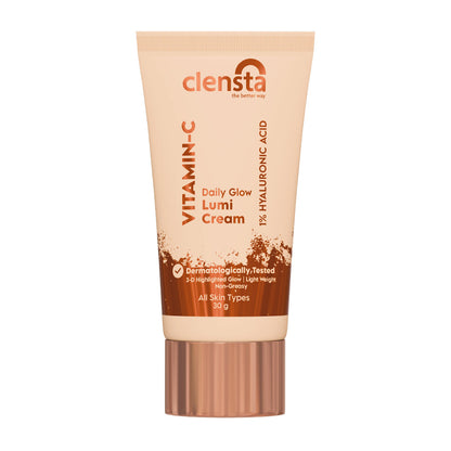 Clensta Vitamin C Daily Glow Lumi Cream (30gm)