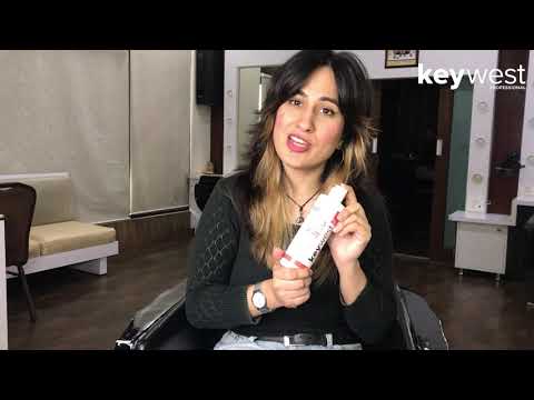 How to apply Keywest Professional Sulfate-free Shampoo with Oat Protein and Vitamin E | For Treated Hair