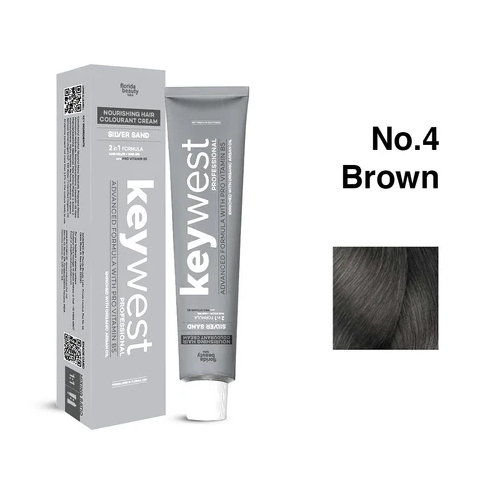 Keywest Professional Silver Sand Hair Color Cream 80g.