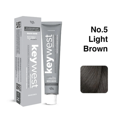 Keywest Professional Silver Sand Hair Color Cream 80g.