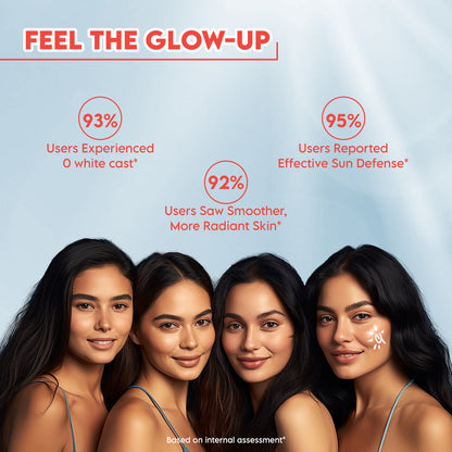Clensta Red Aloe Vera Daily Glow Sunscreen (50gm)
